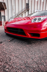 2005 Acura NSX in New Formula Red over Tan