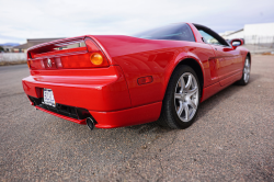 2005 Acura NSX in New Formula Red over Tan