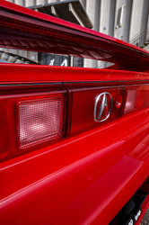 2005 Acura NSX in New Formula Red over Tan