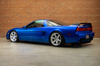2005 Acura NSX in Long Beach Blue over Blue
