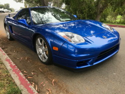 2005 Acura NSX in Long Beach Blue over Blue