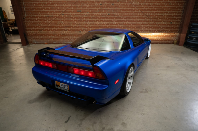 2005 Acura NSX in Long Beach Blue over Blue