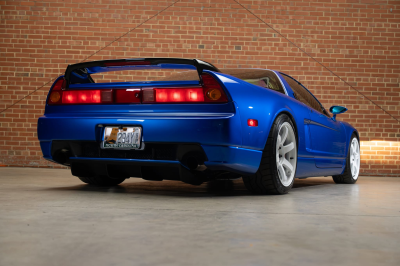 2005 Acura NSX in Long Beach Blue over Blue