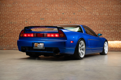 2005 Acura NSX in Long Beach Blue over Blue