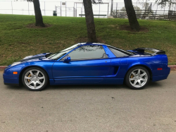 2005 Acura NSX in Long Beach Blue over Blue