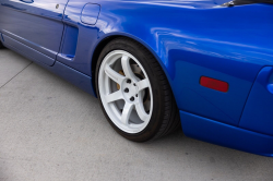 2005 Acura NSX in Long Beach Blue over Blue