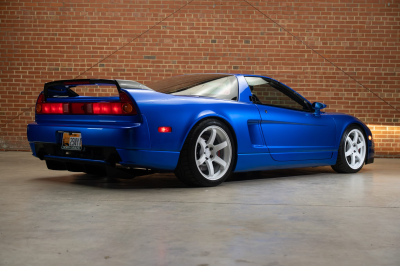 2005 Acura NSX in Long Beach Blue over Blue