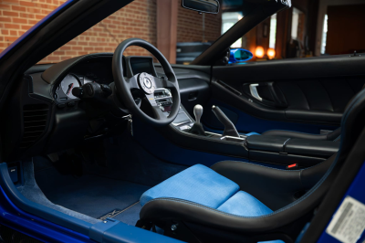 2005 Acura NSX in Long Beach Blue over Blue