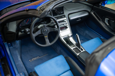 2005 Acura NSX in Long Beach Blue over Blue