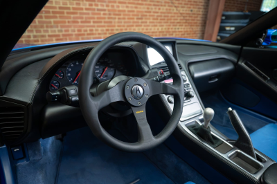 2005 Acura NSX in Long Beach Blue over Blue
