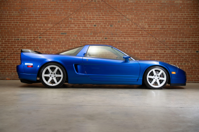 2005 Acura NSX in Long Beach Blue over Blue