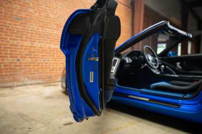 2005 Acura NSX in Long Beach Blue over Blue