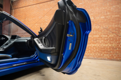 2005 Acura NSX in Long Beach Blue over Blue