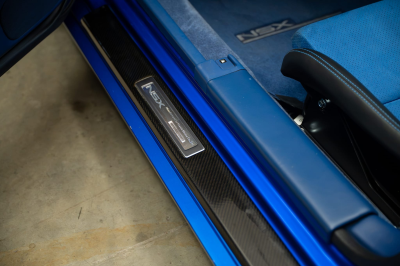 2005 Acura NSX in Long Beach Blue over Blue