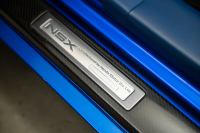 2005 Acura NSX in Long Beach Blue over Blue