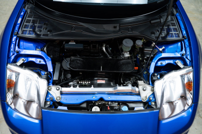 2005 Acura NSX in Long Beach Blue over Blue