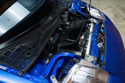 2005 Acura NSX in Long Beach Blue over Blue