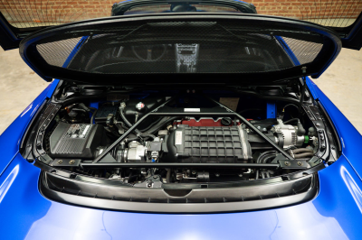 2005 Acura NSX in Long Beach Blue over Blue