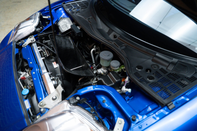 2005 Acura NSX in Long Beach Blue over Blue