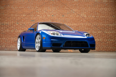 2005 Acura NSX in Long Beach Blue over Blue