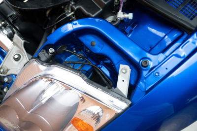 2005 Acura NSX in Long Beach Blue over Blue