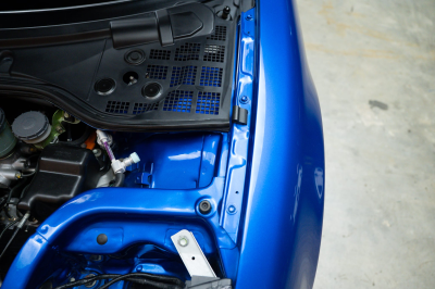 2005 Acura NSX in Long Beach Blue over Blue