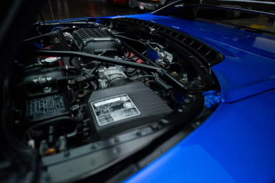 2005 Acura NSX in Long Beach Blue over Blue