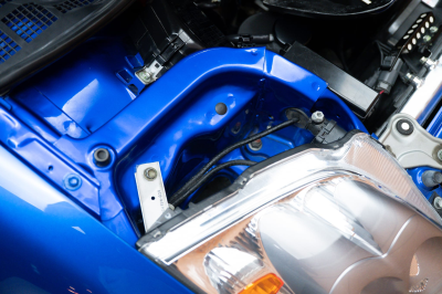 2005 Acura NSX in Long Beach Blue over Blue