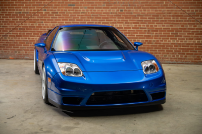 2005 Acura NSX in Long Beach Blue over Blue