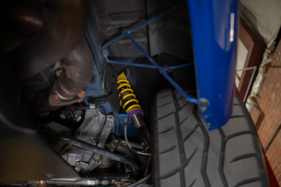 2005 Acura NSX in Long Beach Blue over Blue