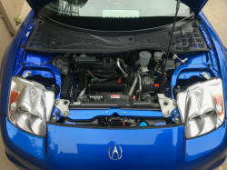 2005 Acura NSX in Long Beach Blue over Blue