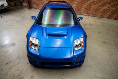 2005 Acura NSX in Long Beach Blue over Blue