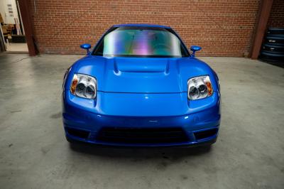 2005 Acura NSX in Long Beach Blue over Blue