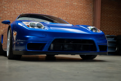 2005 Acura NSX in Long Beach Blue over Blue