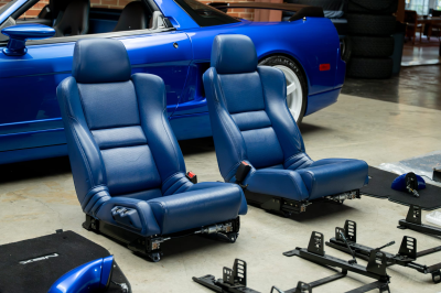 2005 Acura NSX in Long Beach Blue over Blue
