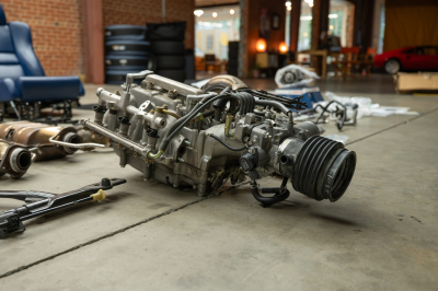 2005 Acura NSX in Long Beach Blue over Blue