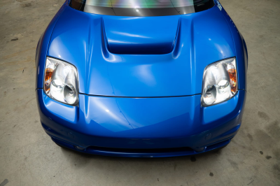 2005 Acura NSX in Long Beach Blue over Blue