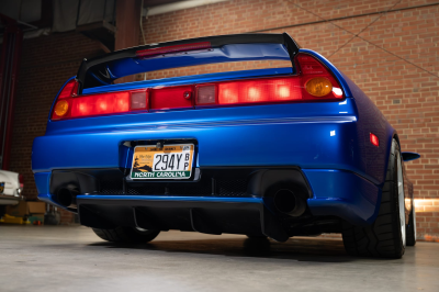 2005 Acura NSX in Long Beach Blue over Blue