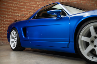 2005 Acura NSX in Long Beach Blue over Blue