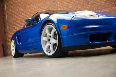 2005 Acura NSX in Long Beach Blue over Blue
