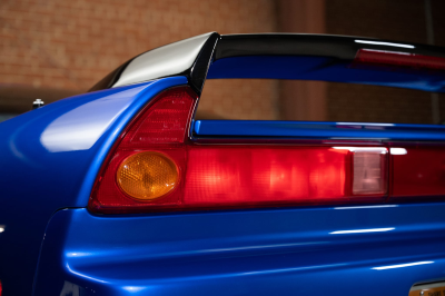 2005 Acura NSX in Long Beach Blue over Blue