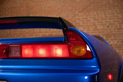 2005 Acura NSX in Long Beach Blue over Blue