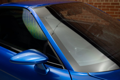 2005 Acura NSX in Long Beach Blue over Blue