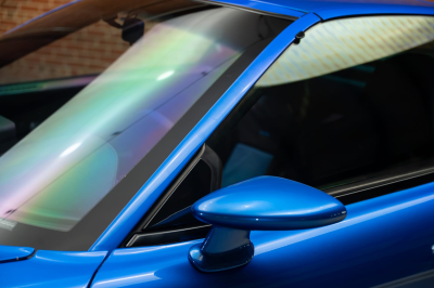 2005 Acura NSX in Long Beach Blue over Blue