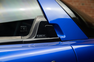 2005 Acura NSX in Long Beach Blue over Blue