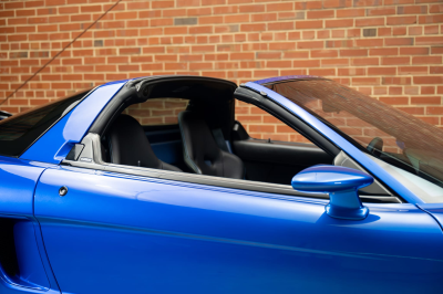 2005 Acura NSX in Long Beach Blue over Blue