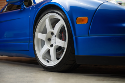2005 Acura NSX in Long Beach Blue over Blue