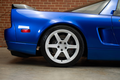 2005 Acura NSX in Long Beach Blue over Blue