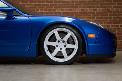 2005 Acura NSX in Long Beach Blue over Blue