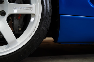 2005 Acura NSX in Long Beach Blue over Blue